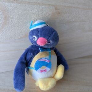 (New) Pingu X Sanrio Tuxedo Sam plush Doll Keychain